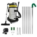 Aspiradora industrial Monster Kit limpieza canalones 1400W 50L con cámara 4K