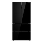 Frigorífico Cuatro Puertas Aspes AFF18801ENFIDN No Frost 183cm 510L E Cristal negro táctil
