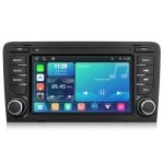 Autoradio JUNSUN 7" Linux CarPlay Android Auto Bluetooth Audi A3 8P 2003-2012