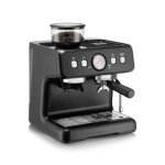 Cafetière expresso Bodum Bistro Noir compacte avec vapeur et chauffe-tasses