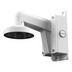 Suporte de parede Hikvision DS-1273ZJ-130B-TRL para câmara dome branco interno externo