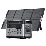 Estación de energía Oukitel P2001 Plus 2048Wh 13 puertos LiFePO4 Pantalla LCD Cargador solar