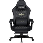 Silla gaming ergonómica GTPLAYER con asiento de muelle y reposapiés