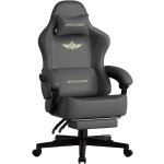 Cadeira gaming GTPLAYER Ergonomica 160 deg reclinável apoio de pés