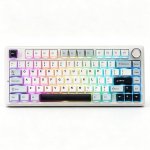 Teclado Aula F75 mecánico gaming inalámbrico 75% gasket hot-swap