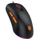 Maus Yenkee Intruder YMS WT200 USB 12400 DPI Schwarz Ergonomisch Linkshänder