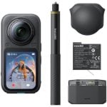 Cámara Deportiva Insta360 X6 Essential Bundle 8K UltraHD WIFI BT 360º Estabilización Avanzada UltraWide