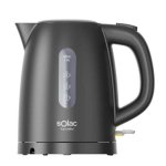 Hervidor Eléctrico Solac Compacto Libre BPA 1 L 2200 W Negro