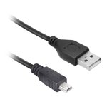 Cable USB EKON ECITUSBMINI30MMK 3 m USB A a Mini-USB A Negro
