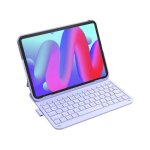 Tastiera Inateck BK2007 Bluetooth wireless con touchpad viola per Apple