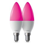 Bombilla inteligente TP-Link Tapo L430C E14 4,8W RGB 2500-6500K Pack 2