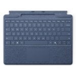 Tastatur Microsoft Surface Pro magnetisch mit Stiftefach QWERTZ Deutsch Blau