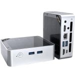 Mini PC Ninkear M6 Intel Pentium Gold 7505 8GB 256GB SSD UHD Graphics Windows 11 Pro Triple Pantalla WiFi 6
