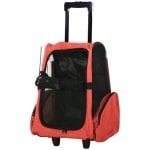 Trasportino Zaino 2 in 1 Aosom 42x25x55cm Rosso