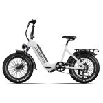 Bicicleta Eléctrica Kingbull Verve 48V 20Ah 130km 20x4.0" Blanco