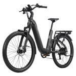 Bicicleta eletrica TTGO E-SUVO Motor 250W Bateria 48V 15Ah Cinza