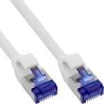 Cable reseau InLine B-74901W Cat6a S/FTP RJ-45 vers RJ-45 1 m