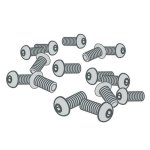 Kit de tornillos de montaje Zebra para impresoras ZT510 y ZT600