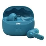 Auriculares JBL Tune Beam 2 sem fios Bluetooth com Cancelamento Adaptativo de Ruído turquesa