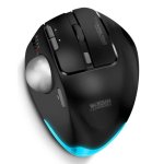 Ratón Urban Factory EMT01UF Bluetooth RF Sans Fil 4800 DPI Noir Multi-Éclairage