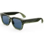 Meta Fury Racing Gafas inteligentes Lentes Lentes Light Blue Atlantic Cámara Altavoces IA Traductor Verdes