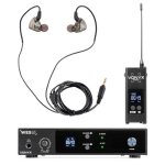 Vonyx WES15 Sistema Inalámbrico UHF In-Ear 16 Canales Rack 19"