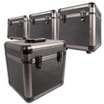 Set 4 Estuches Power Dynamics RC100 300 Discos LP Titanio