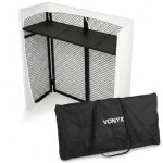 Cabina DJ Plegable Vonyx DBC105 Aluminio 1m con Lycras Ignífugas