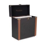 Maleta Audizio RC37 para 35 discos de vinilo Negro