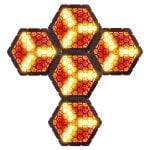 Pack 5 Luces LED Profesionales BeamZ RB90-5 Retro Blinder con Control DMX