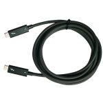 Cavo Thunderbolt 3 QNAP 1,5 m 40 Gbit/s Nero