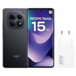 Xiaomi REDMI Note 15 5G 8GB 256GB 6.77" Negro Incluye Cargador 45W