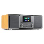 Radio Audizio Palmi 60W RMS DAB+ Bluetooth USB CD Bambú Mando