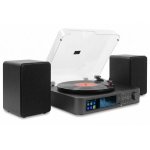 Tocadiscos Audizio Norfolk 80W RMS Bluetooth Radio DAB+ FM Negro con Altavoces
