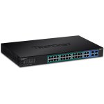 Commutateur TRENDnet TPE-5028WS PoE+ 28 ports Gigabit