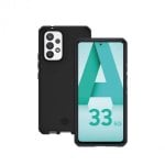 Funda para móvil Mobilis Spectrum Cover case Polymer Schwarz Antibakteriell für Galaxy S23