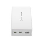 Chargeur j5create JUP37185W GaN 185W USB-C PD 3.1 3 Ports Blanc