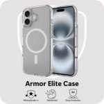Funda para móvil Just in Case Cover TPU Transparente Resistente para iPhone 17