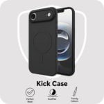 Funda para móvil Just in Case Cover TPU Negra compatible con iPhone Air 6,5"