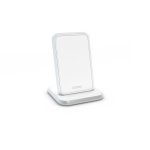 Kabelloses Ladegeraet ZENS ZESC13W 10W Qi Aluminium Weiss