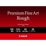 Carta fotografica Canon Premium FineArt Rough A2 330 g/m2 25 fogli