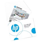 Papier photo HP Advanced Photo Paper Brillant 127x127 mm 20 feuilles