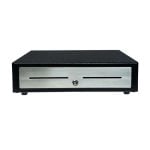 Tiroir-caisse manuel Star Micronics CD4-1416BKSS48 Acier inox Noir 4 billets 8 pièces