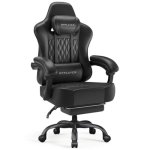 Sedia Gaming GTPLAYER Regolabile Supporto Lombarre Poggiapiedi 150kg