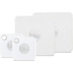 Localisateur Tile Mate Slim Pack 4 pieces Blanc