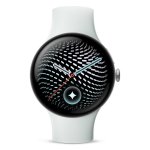 Google Pixel Watch 5 Bluetooth GPS NFC 45mm Plata Correa Gris S/M