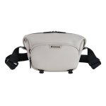 Bolsa de hombro Vanguard Veo Lite S4L CM compartimento tablet y protección RFID crema