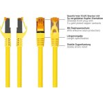 Cable de red Varia Patch RJ45 Cat.7 15 m TPE Amarillo