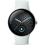 Google Pixel Watch 5 eSIM Bluetooth GPS 45mm Argento Cinturino Grigio S/L