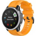 Cinturino orologio Beline Watch 2 20 mm silicone arancione Garmin